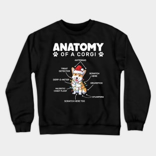 Corgi Anatomy Crewneck Sweatshirt